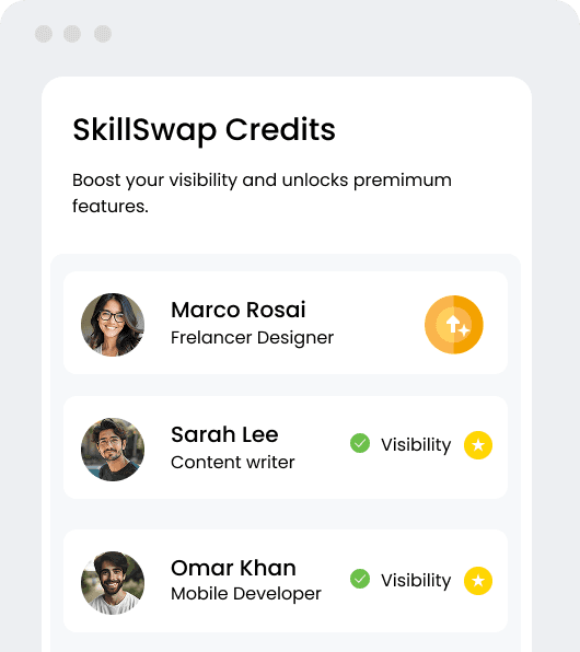 SkillSwap Credits